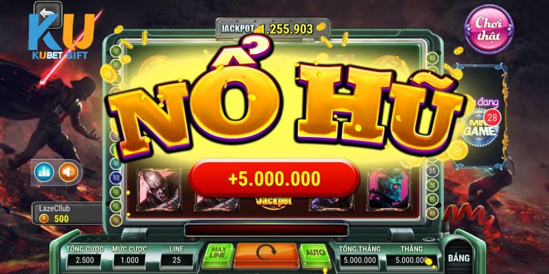 Top 4 tựa game nổ hũ Kubet phổ biến nhất hiện nay